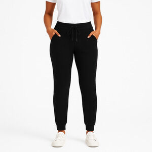 NWT Marc New York Ribbed Jogger Pants Black Size Small